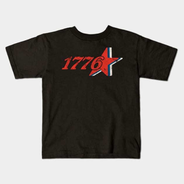 1776 Stars Kids T-Shirt by Rowdy Designs